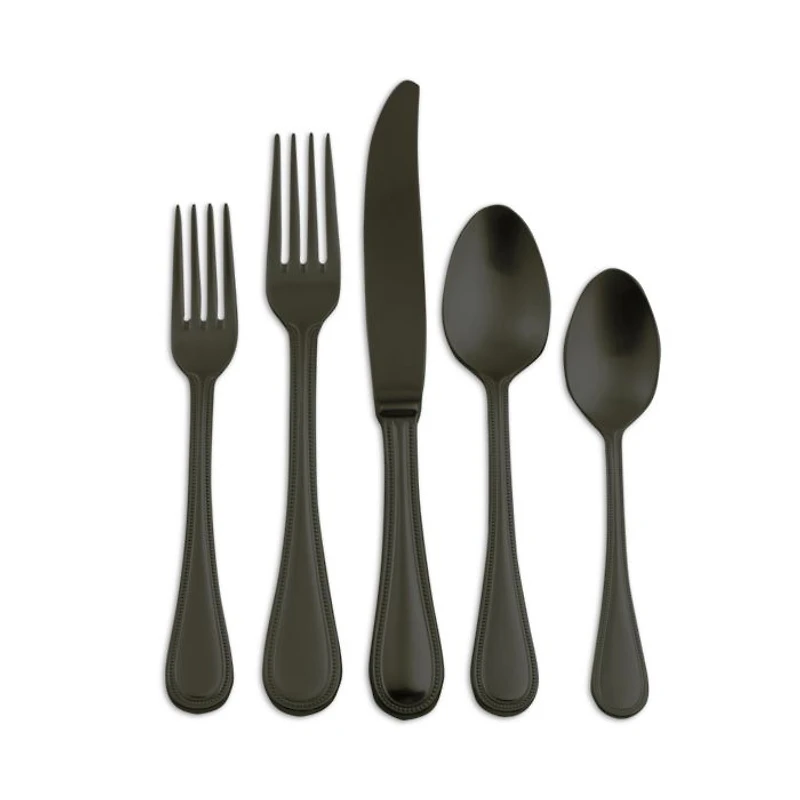 Oro Nero 5-Piece Place Setting