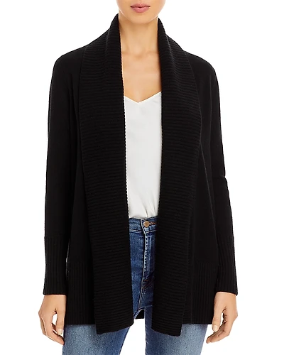 C by Bloomingdale's Shawl-Collar Cashmere Cardigan - Exclusive