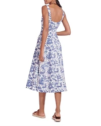 Wells Fit-and-Flare Midi Dress