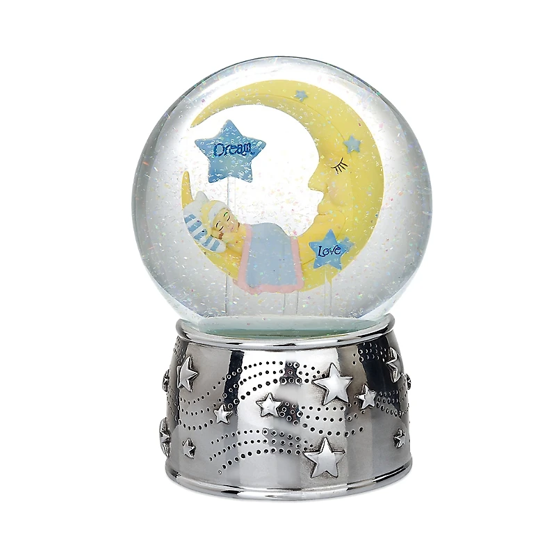 Reed & Barton Sweet Dream Silverplated Musical Water Globe