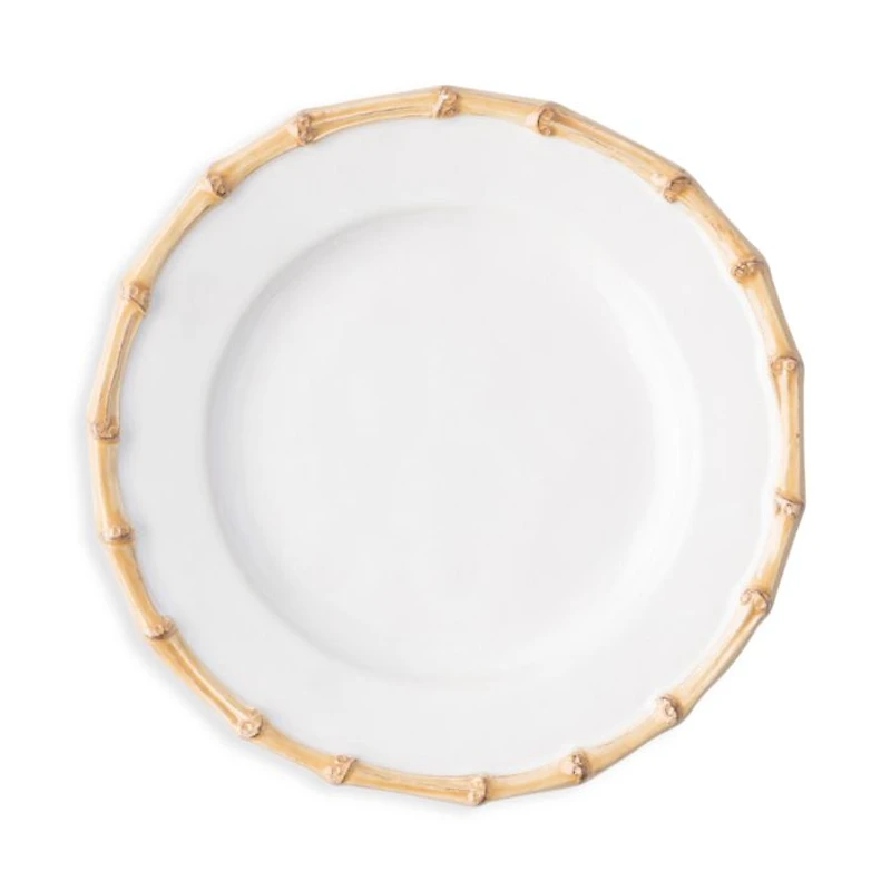 Classic Bamboo Natural Dessert/Salad Plate