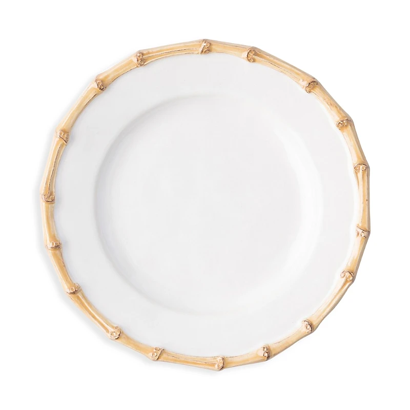Juliska Classic Bamboo Natural Dessert/Salad Plate