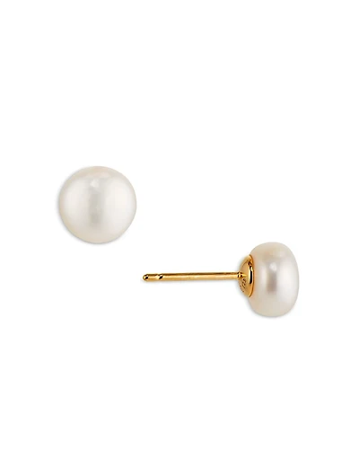 Nadri Cultured Freshwater Pearl Small Earrings