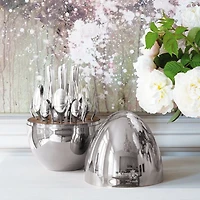 Mood Silverplate 24-Piece Flatware Set