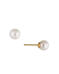 Nadri Cultured Freshwater Pearl Small Button Earrings