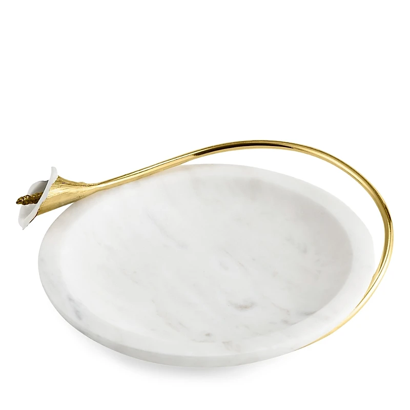 Michael Aram Calla Lily Marble Dish