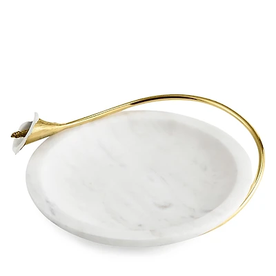 Michael Aram Calla Lily Marble Dish