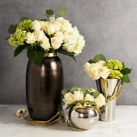 Calla Lily Rose Bowl Vase