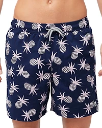 Tom & Teddy Pineapple Swim Trunks
