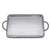 Mariposa Beaded Medium Serving Tray