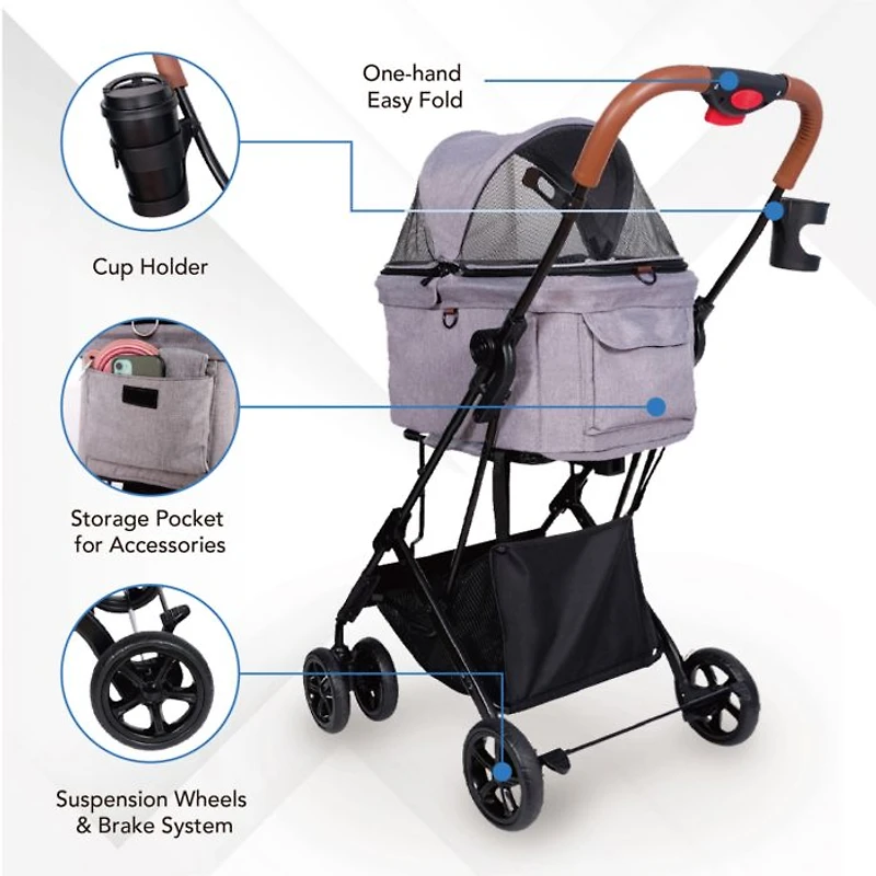 Travois 3-in-1 Dog Stroller