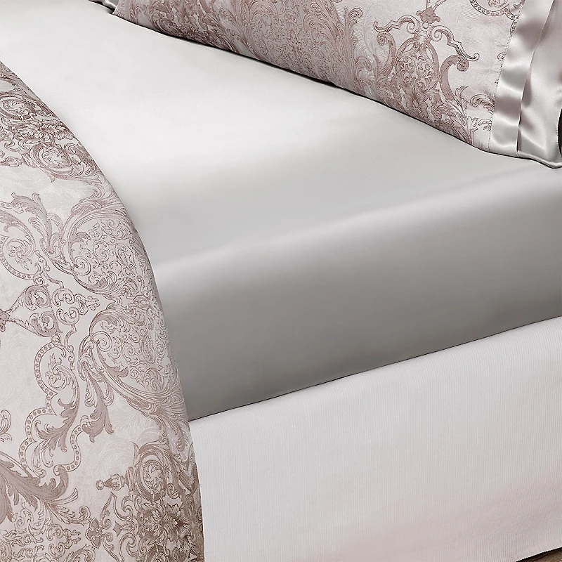 Togas House of Textiles Raphael Silk Fitted Sheet, Queen