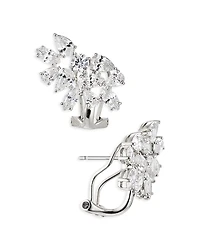 Nadri Rsvp Crystal Cluster Earrings