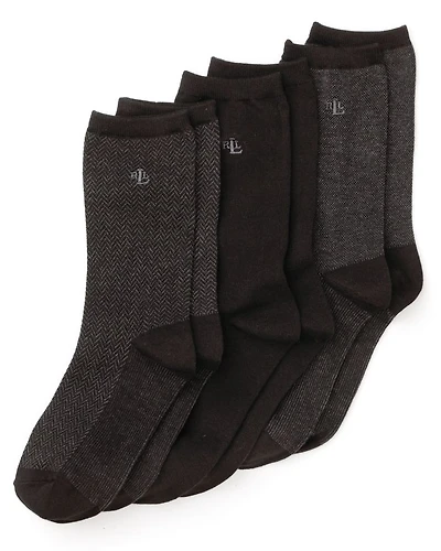 Tweed Trouser Socks, Set of 3