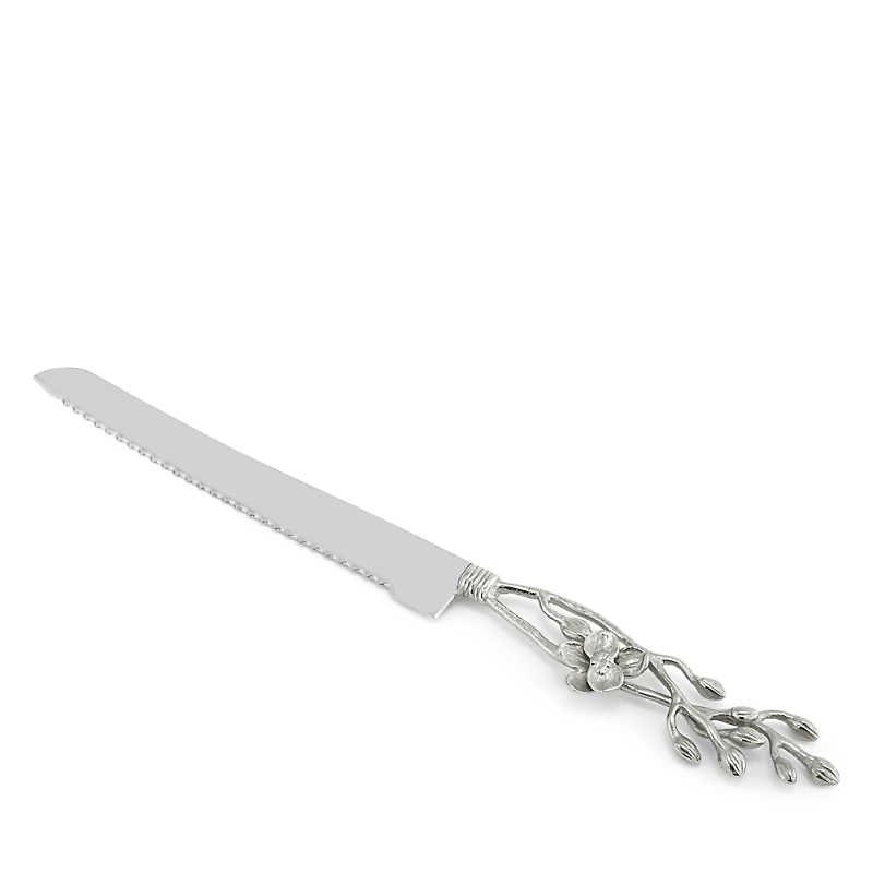 Michael Aram White Orchid Bread Knife