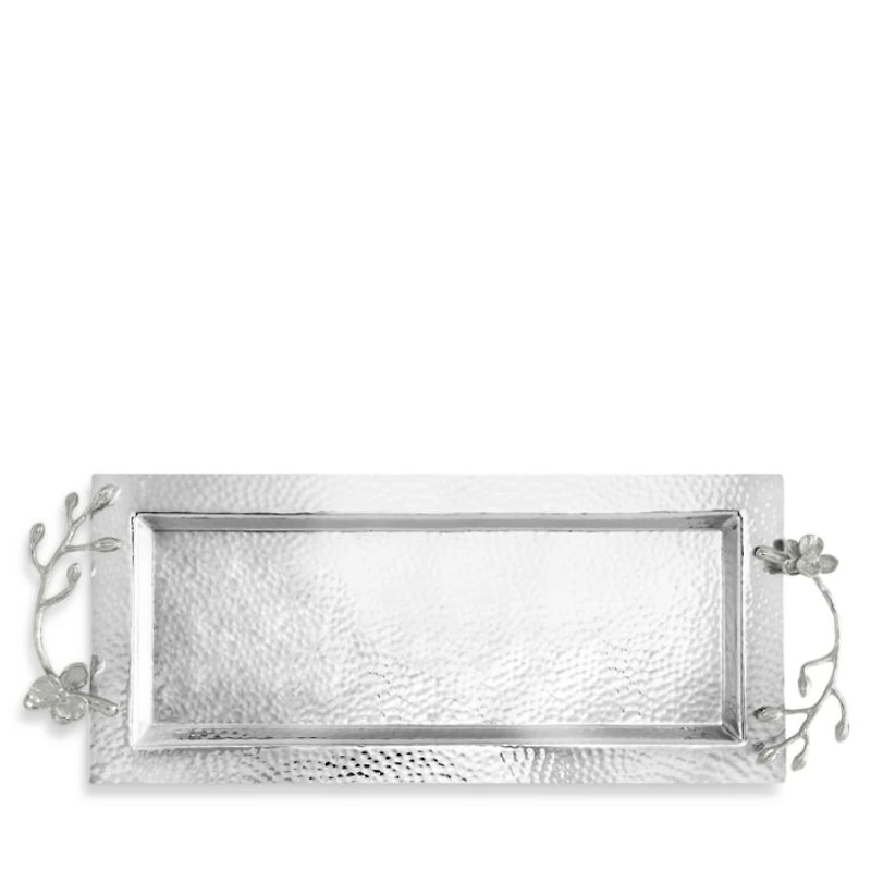 White Orchid Vanity Tray