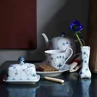 Blue Fluted Plain Mug