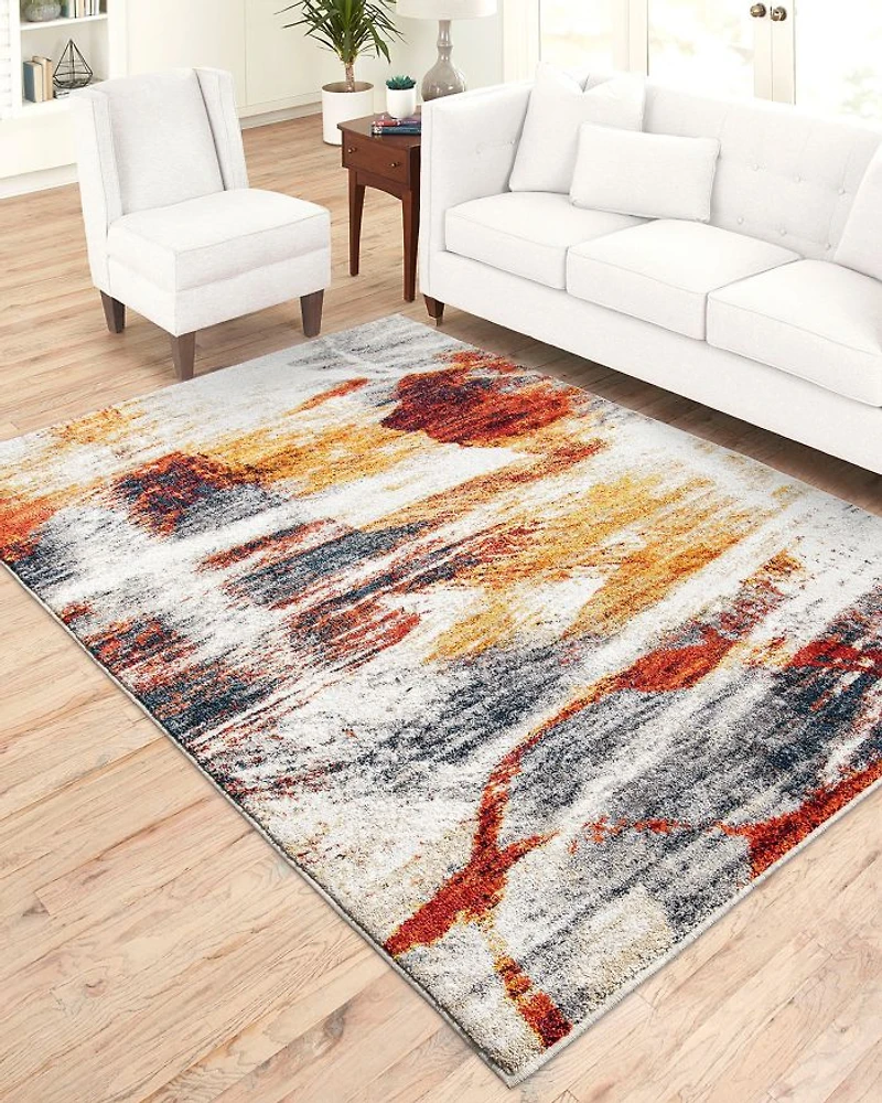 Orian Gemstones Desert Canvas Area Rug, 6'7" x 9'6"