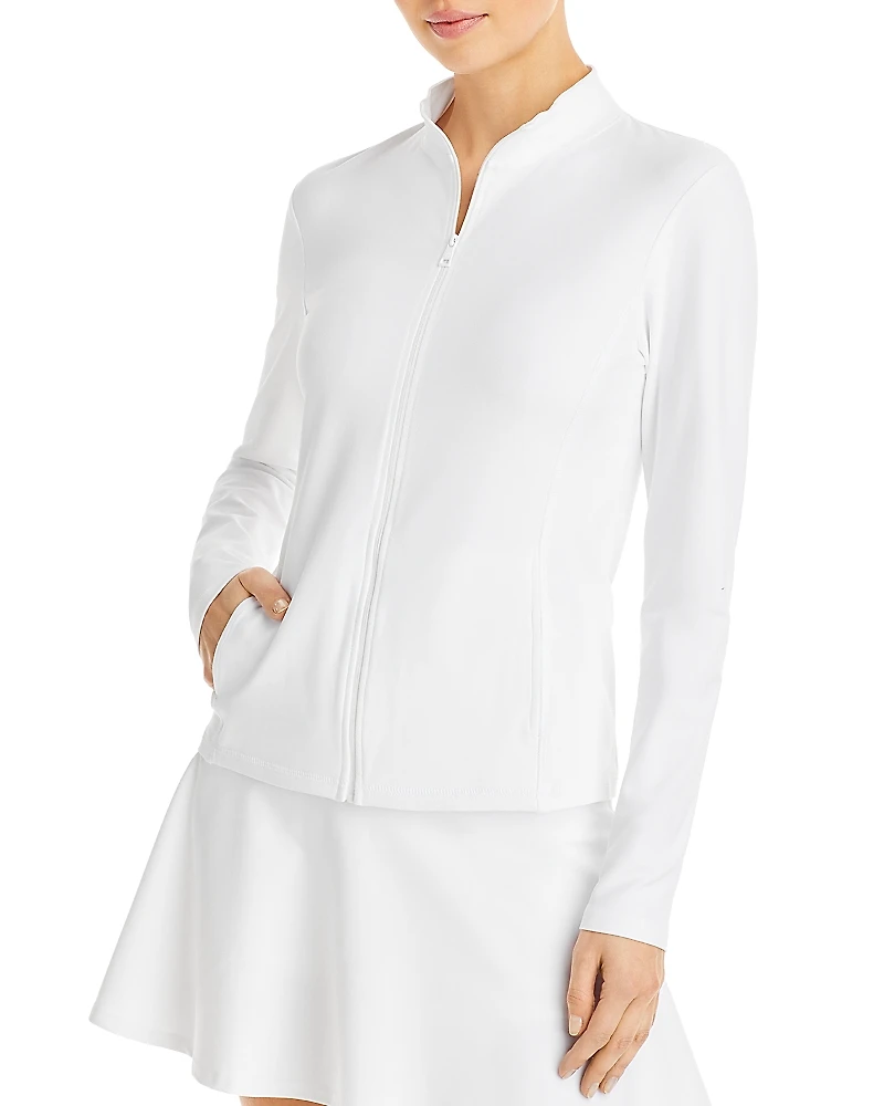 On the Go Mock Neck Jacket