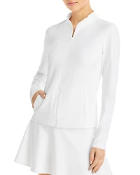 On the Go Mock Neck Jacket