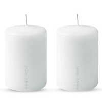 Georg Jensen Paraffin Candle, Set of 2