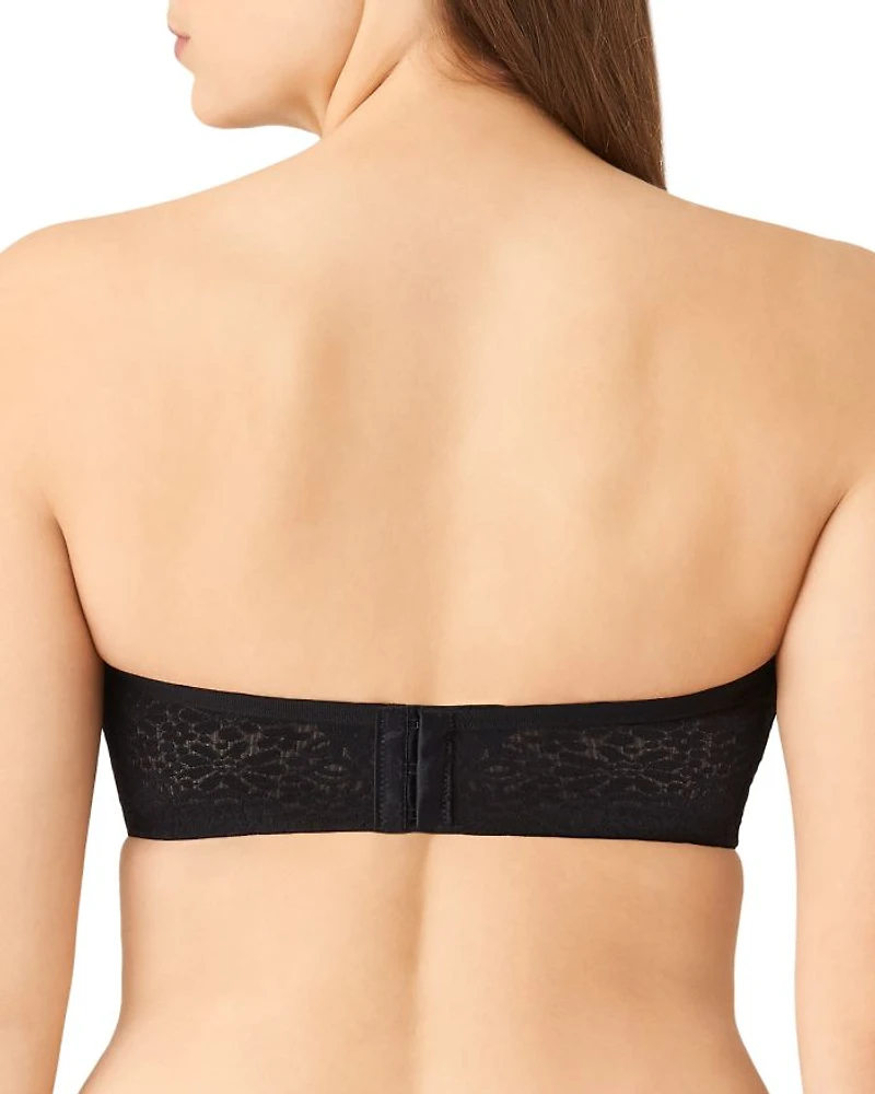 Halo Strapless Lace Bra
