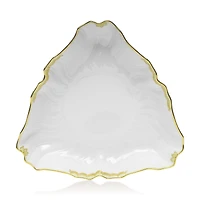 Herend Princess Victoria Green Triangle Dish