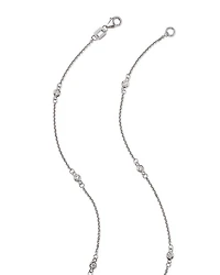 Diamond Station Necklace in 14K Gold