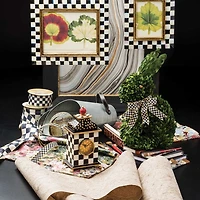 Courtly Check® Desk Clock