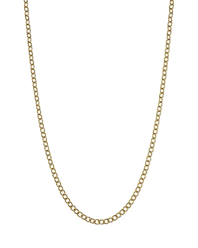Temple St. Clair 18K Gold Extra Small Oval Chain, 18''