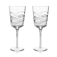 Waterford Aran Mastercraft Red Wine Glasses, Set of 2
