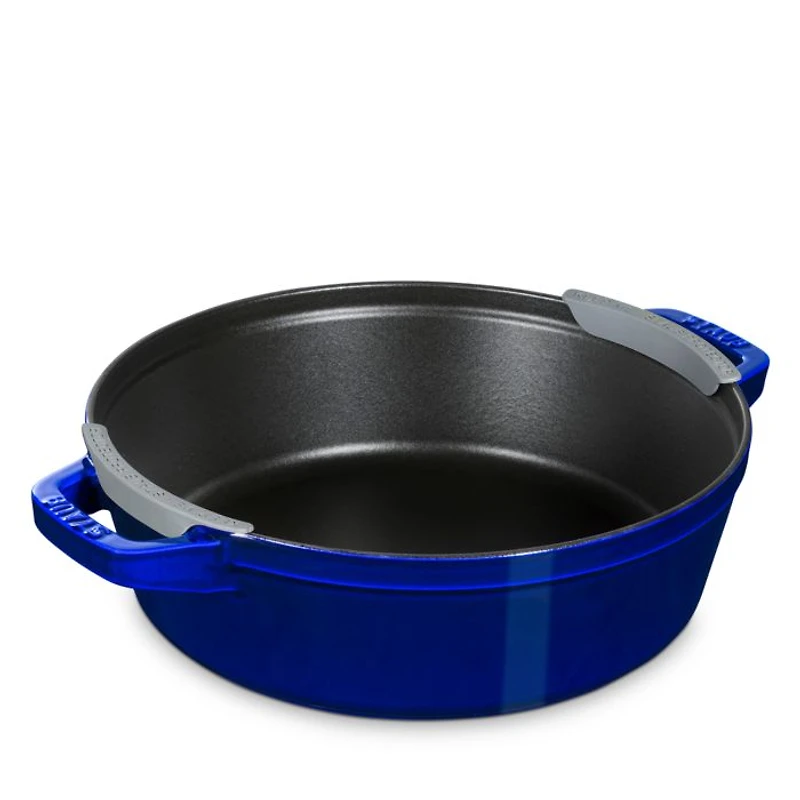 4 Pc Stackable Enameled Cast Iron Set