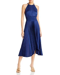 A. l.c. Renzo Ii Pleated Halter Dress