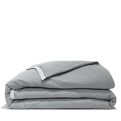 Amalia Home Collection Stonewashed Linen Queen Duvet Cover
