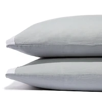 Amalia Home Collection Stonewashed Linen King Pillowcase, Pair