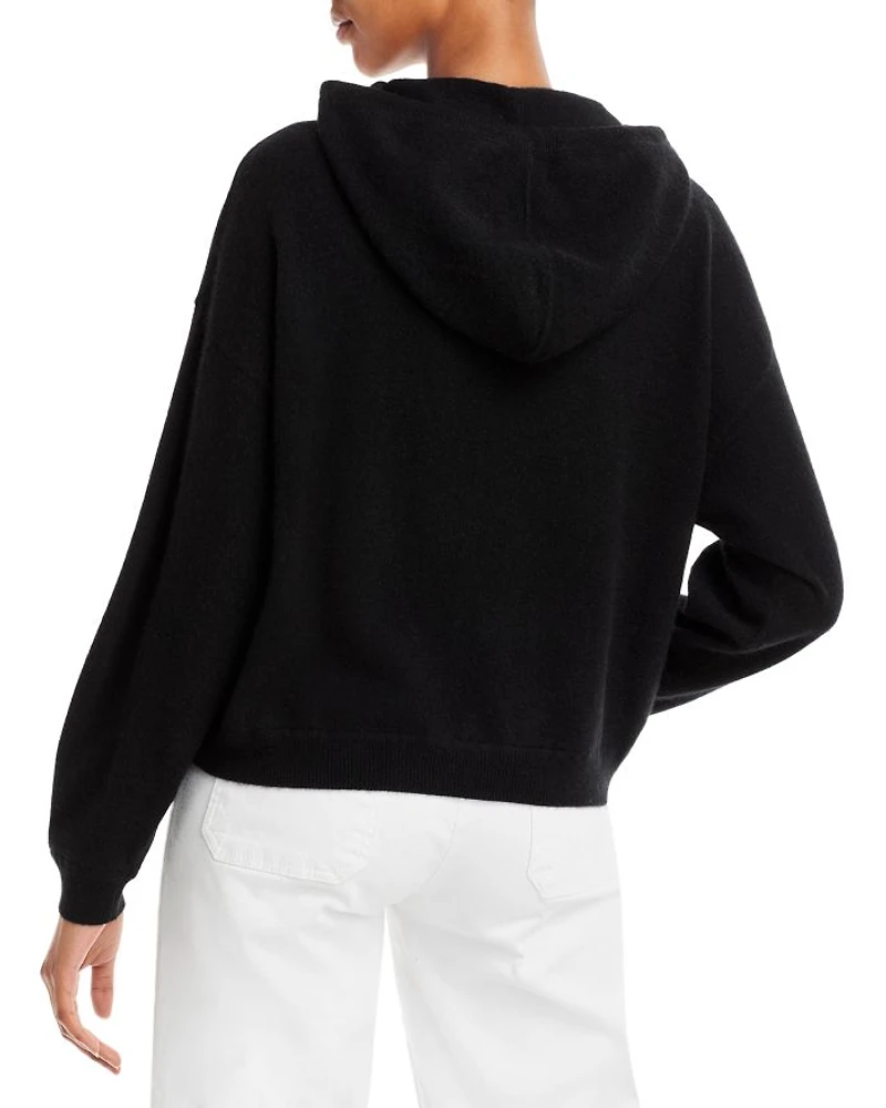 Drop Shoulder Cashmere Hoodie - Exclusive