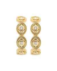 La Jardiniére Monique Hoop Earrings