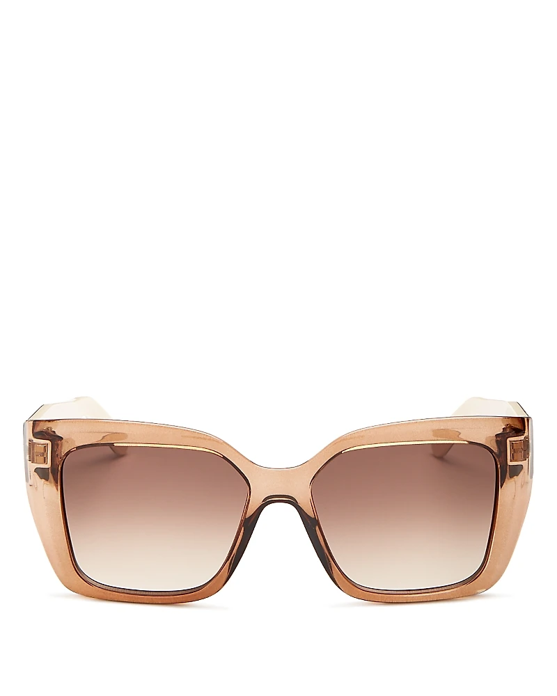 Salvatore Ferragamo Square Sunglasses, 55mm