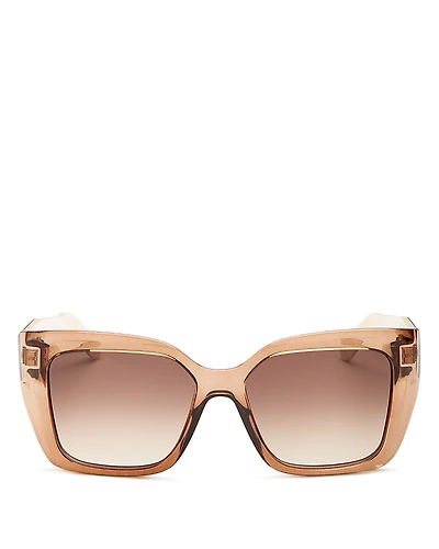 Salvatore Ferragamo Square Sunglasses, 55mm