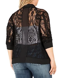 Aria Lace Bomber Jacket