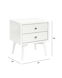 Palma Assembled Nightstand with USB Port