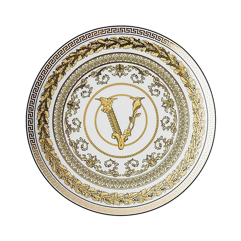 Versace Virtus Gala White Bread & Butter Plate