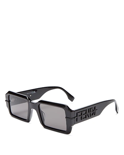 Fendi Fendigraphy Rectangular Sunglasses