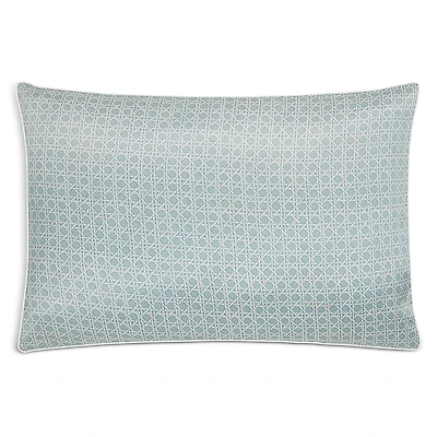 Gingerlily Silk Rattan Piped Pillowcase