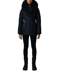 Adali Hooded Shearling Down Jacket