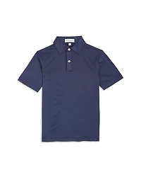 Peter Millar Boys' Solid Youth Performance Jersey Polo - Little Kid, Big Kid