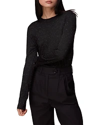 Whistles Annie Sparkle Knit Sweater