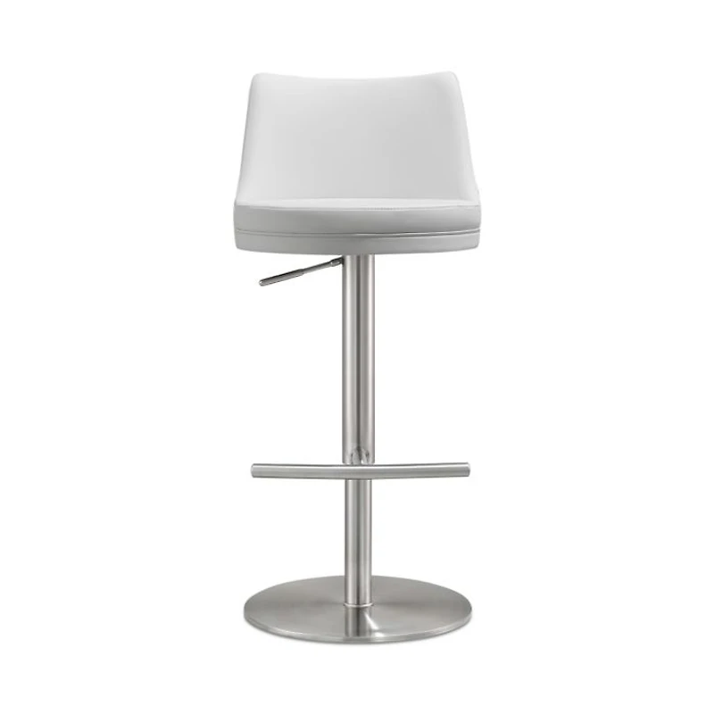 Reagan Performance Faux Leather Adjustable Stool