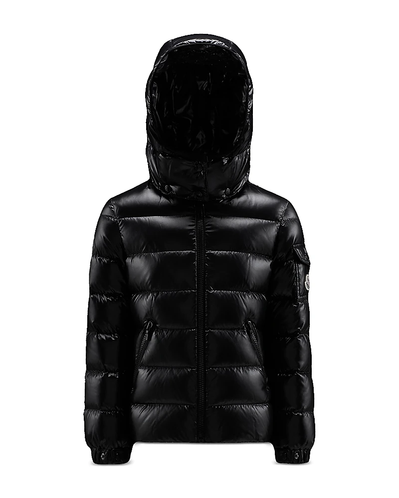 Moncler Unisex Bady Hooded Down Jacket - Big Kid