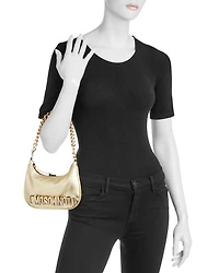 Leather Logo Hobo
